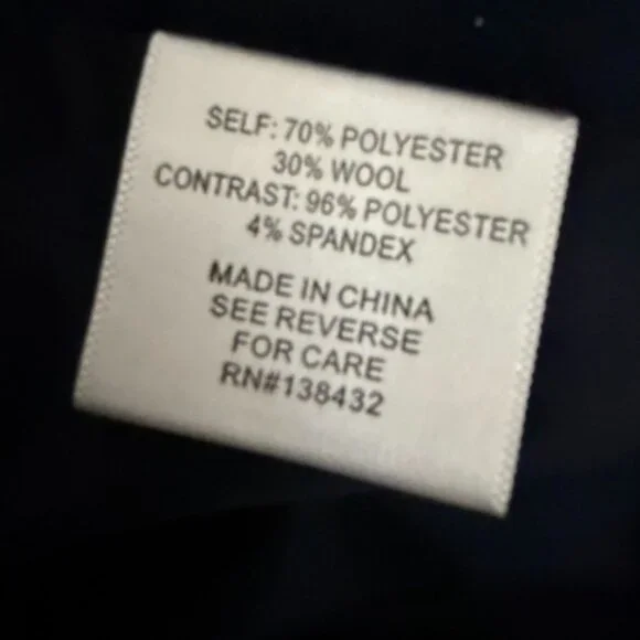 Modcloth Women's Ladylike Lately Collared Coat SZ L Plaid Black White Cozycore - Picture 4 of 7